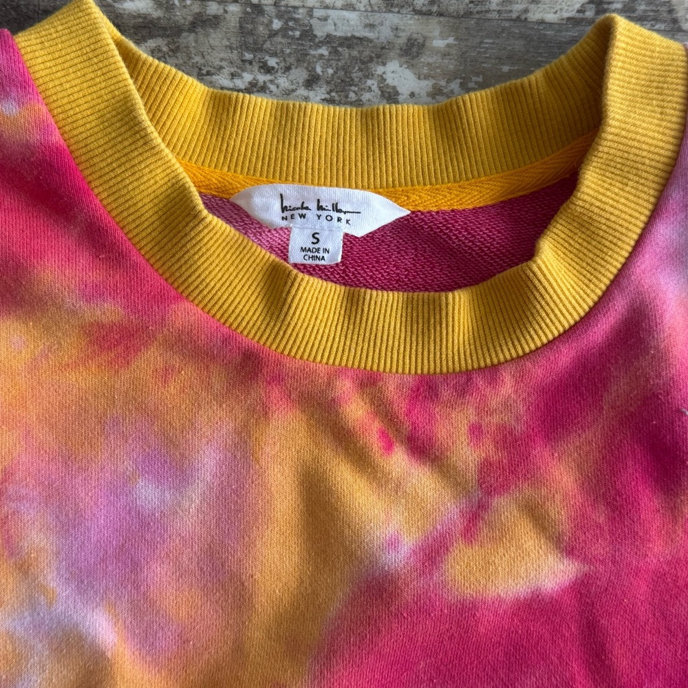 Nicole Miller tie-dye shirt